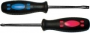 FIT Отвертка двухцветная черно-синяя ручка 6х100мм шлиц — БТС-Инструмент