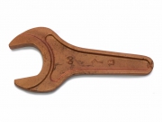 Ключ гаечный с открытым зевом односторонний КГО 36 из сплава АНК — БТС-Инструмент