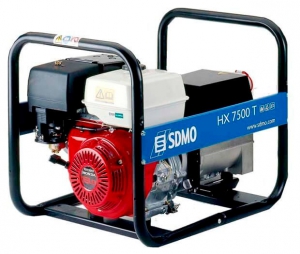 Генератор бензиновый SDMO HX 7500T