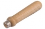 Ручка 100 мм к напильникам 200 мм деревянная — БТС-Инструмент